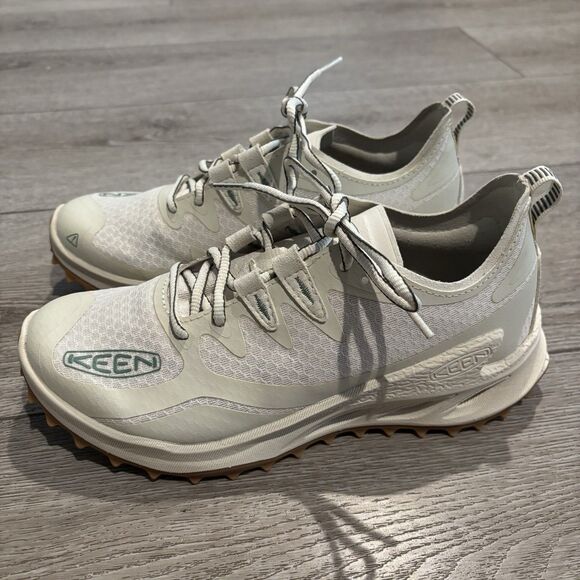 Keen Womens Size 8 Zionic Speed Hiking Shoes Sneakers Birch Granite Green New - Picture 1 of 8